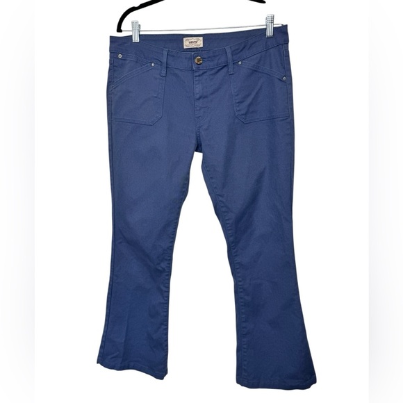 Levi's Flare Pants Blue - Picture 1 of 12